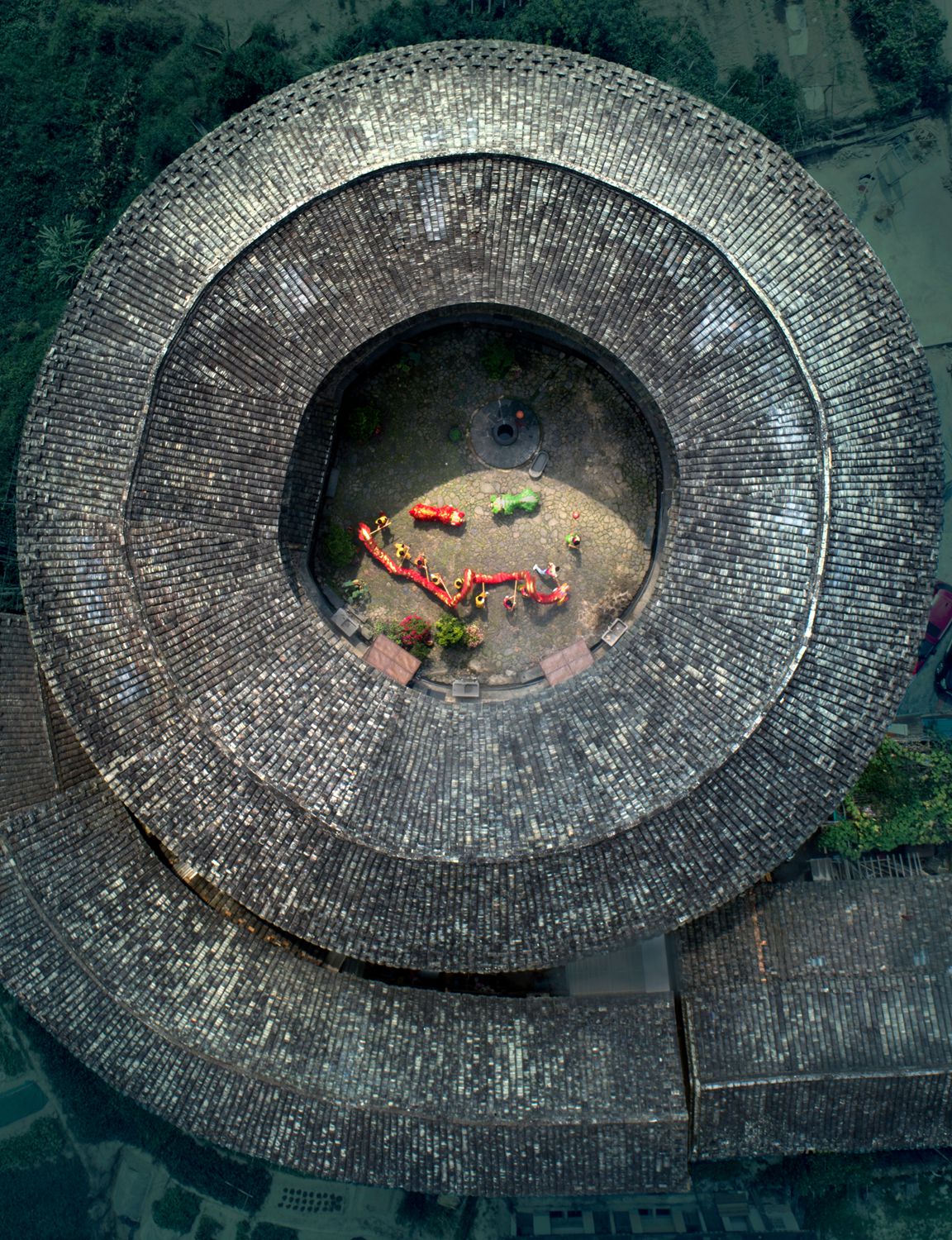 圆形土堡-南靖土楼杯"中国传统村落"全国摄影大展投稿区-大众摄影网