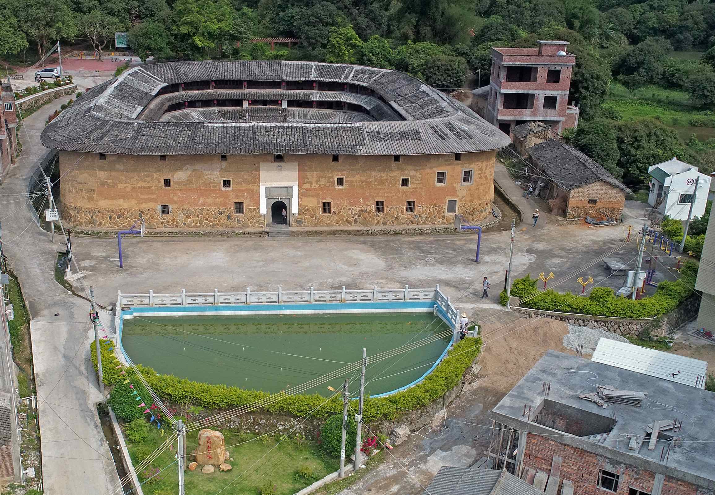 《蓝屋畲族土楼》 饶洋镇2015.