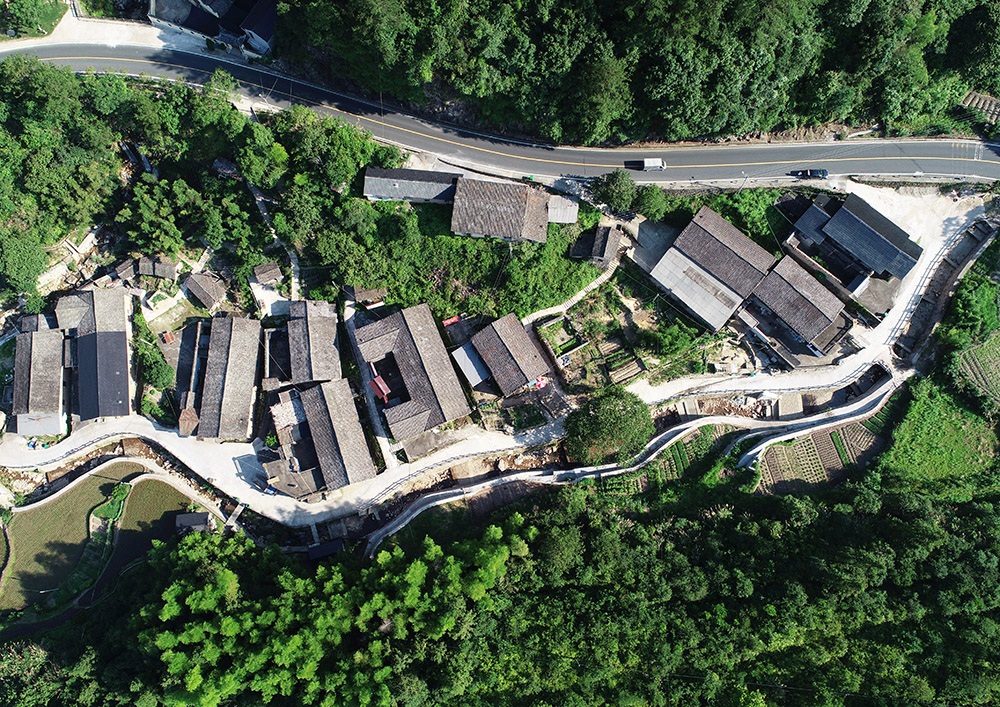 鸟瞰古村-南靖土楼杯"中国传统村落"全国摄影大展投稿区-大众摄影网