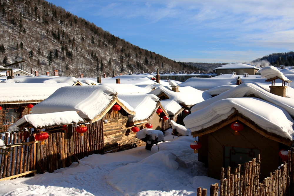 雪乡木屋