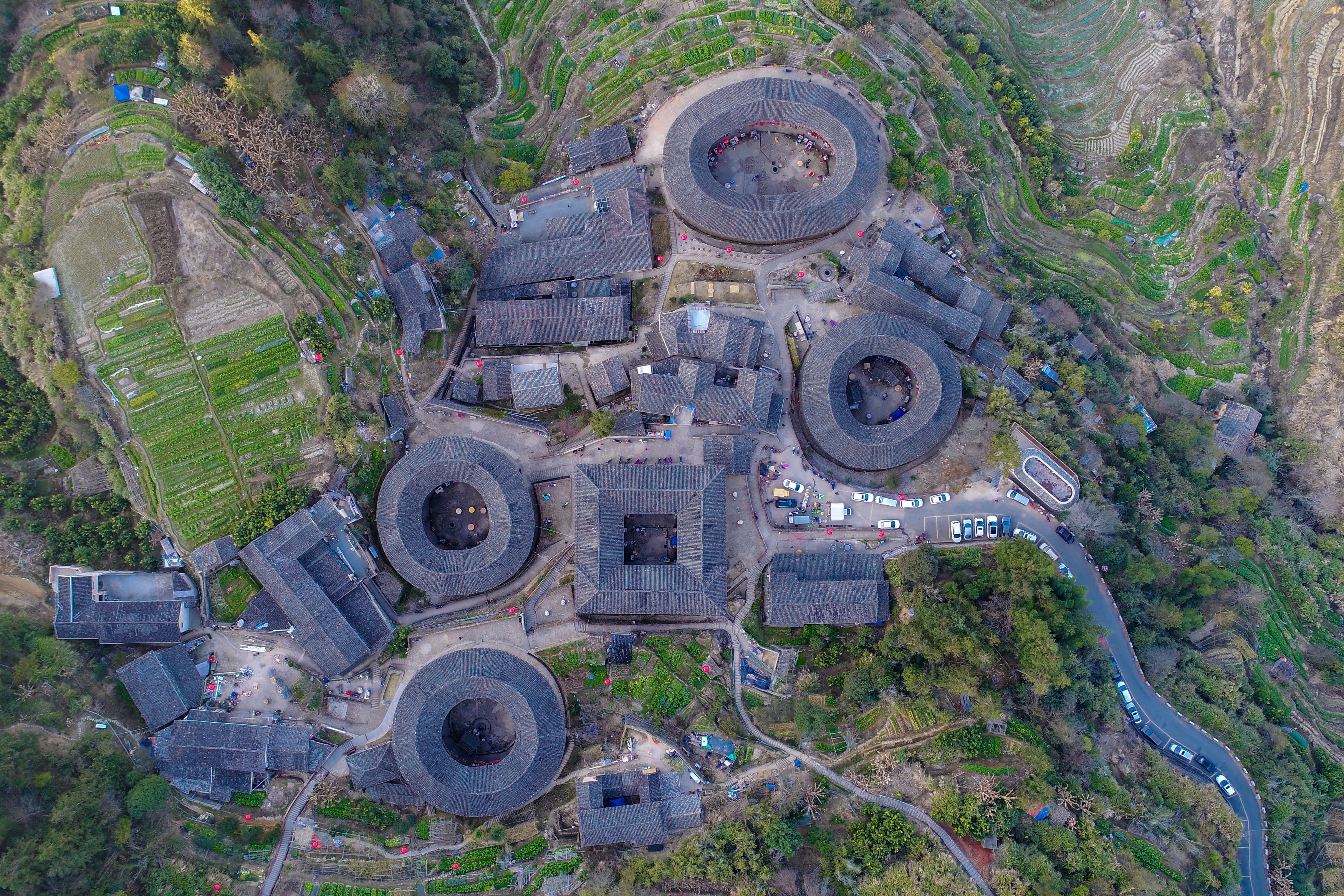 田螺坑土楼群-南靖土楼杯"中国传统村落"全国摄影大展投稿区-大众摄影