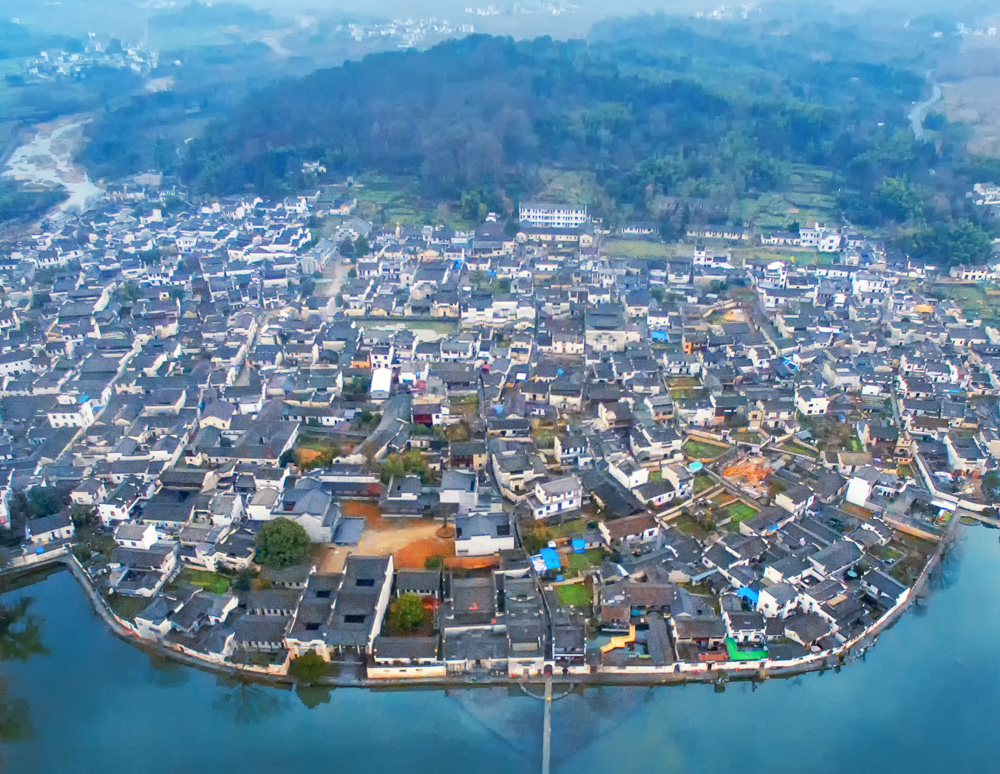《俯瞰宏村》