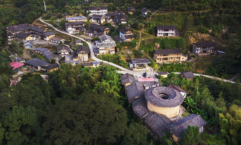 《翠林楼全景图》-南靖土楼杯"中国传统村落"全国摄影大展投稿区-大众