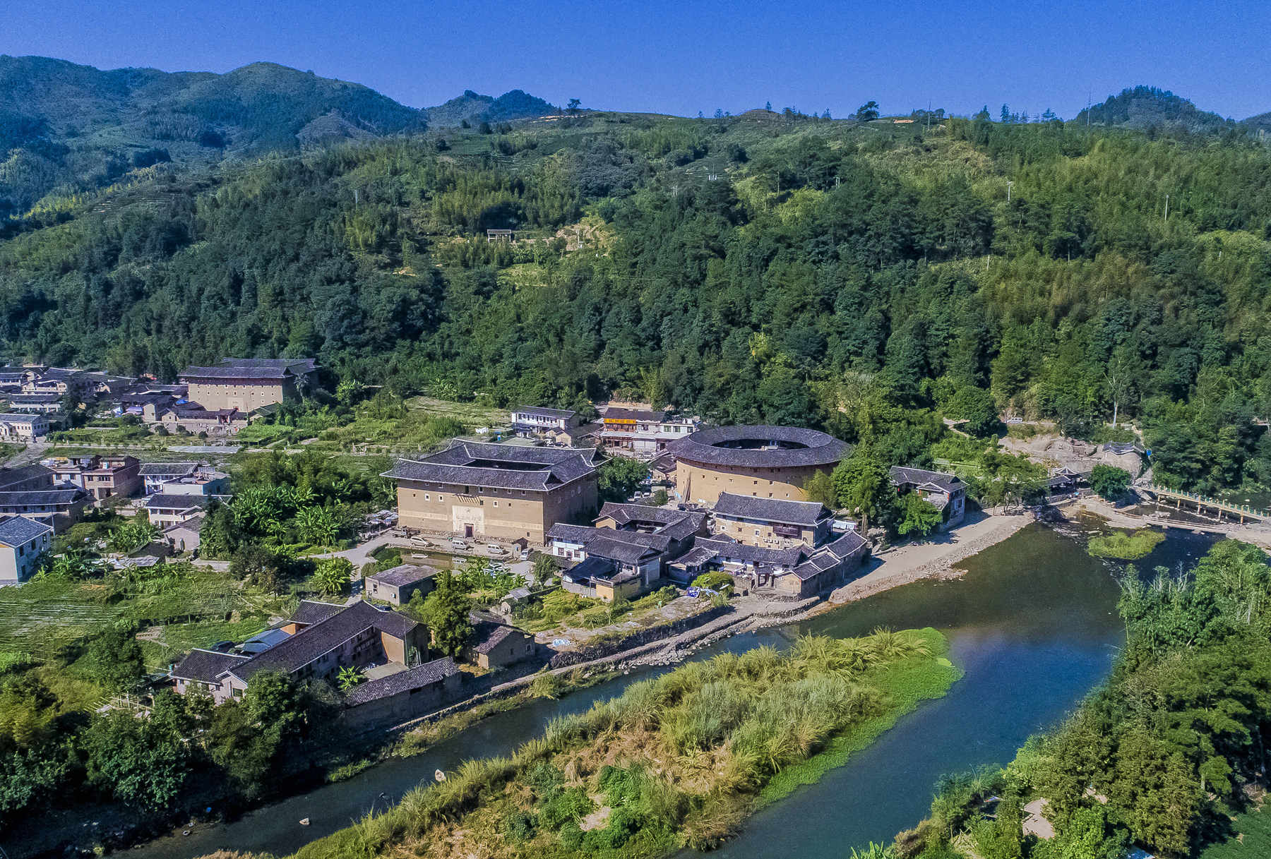 云水瑶土楼面貌-南靖土楼杯"中国传统村落"全国摄影大展投稿区-大众摄