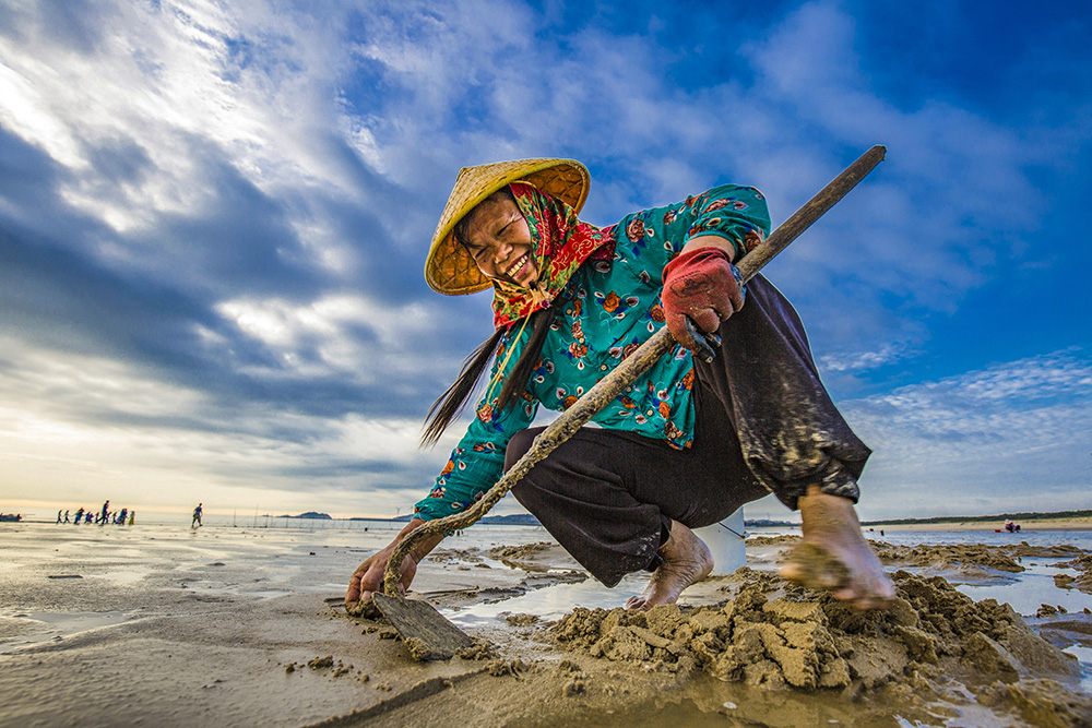 《赶海》-《大众摄影》俱乐部团体会员——虎屿摄影俱乐部(1星)-大众