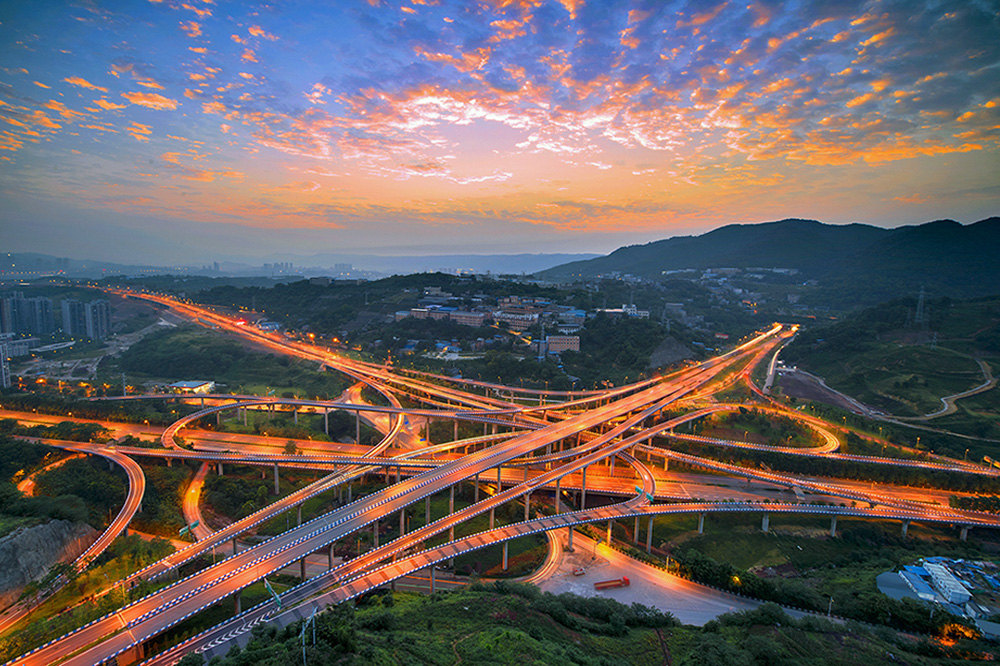 《重庆最复杂的立交桥——蟠龙立交》