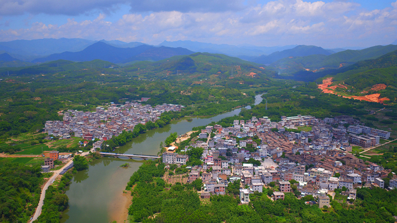 云霄县火田镇黄氏聚居地溪口村,瑞塘村
