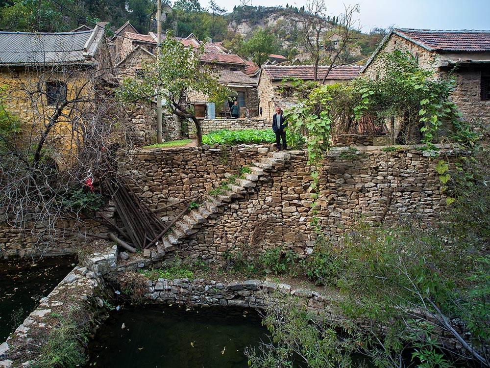 照片拍摄于国家级传统村落山东淄博博山蝴蝶峪村,拍摄时间2018年10月