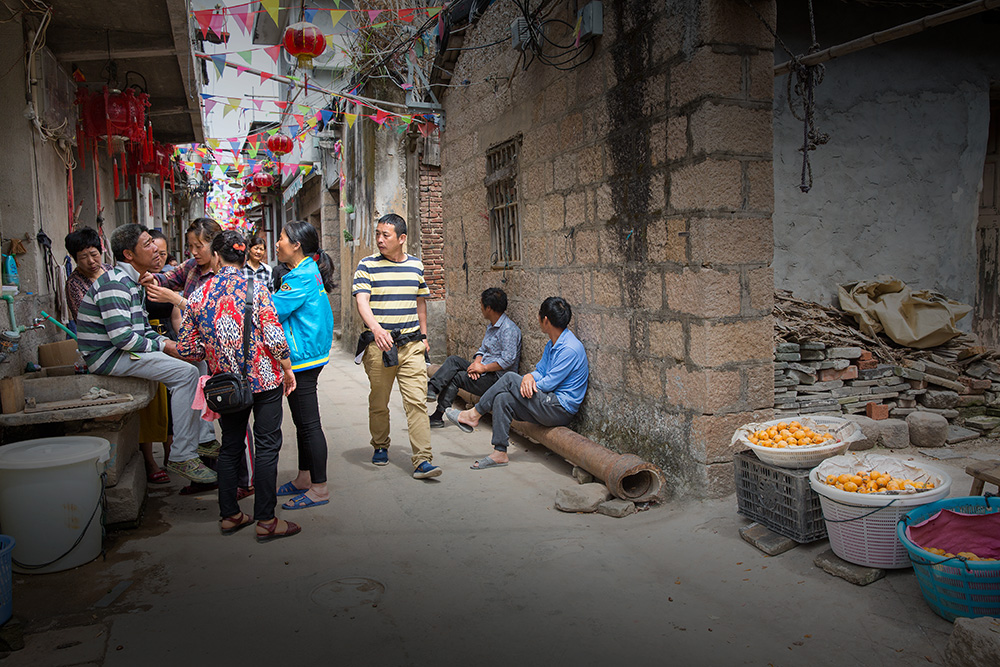 生活在竹江村的人们(组图)