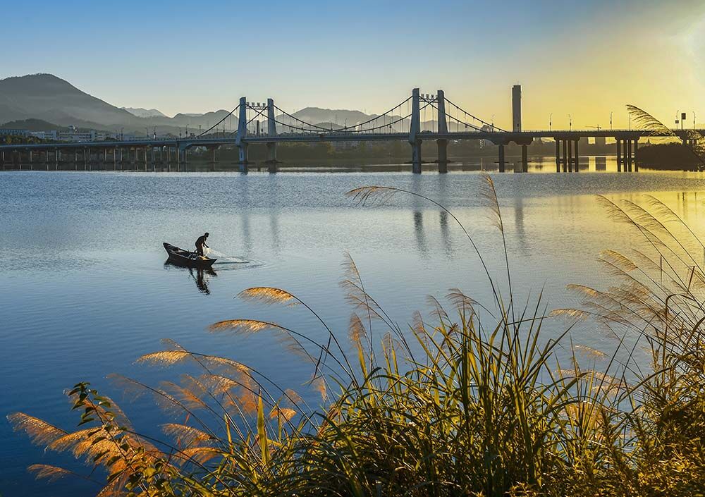 8摄于建德市洋溪大桥桥头