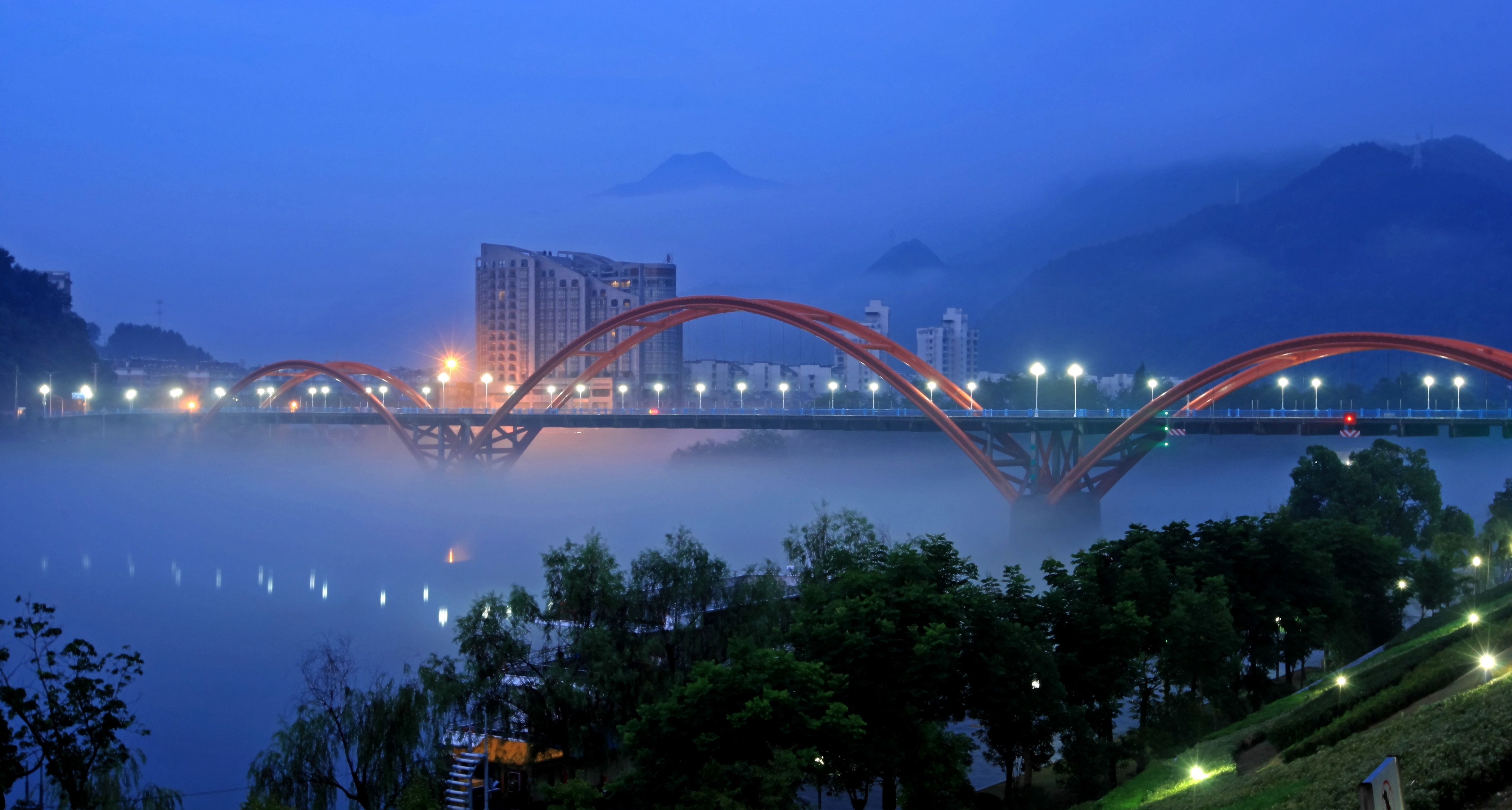  这里的黎明静悄悄>-"大美建德 水墨新安江"全国摄影大展投稿区-大众