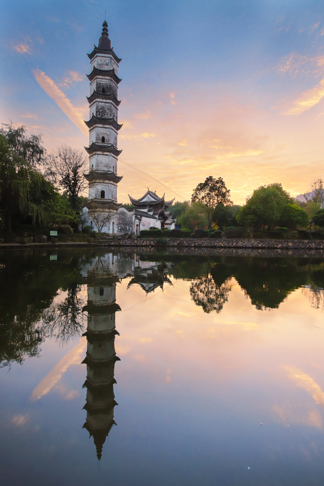 抟云塔-"大美建德 水墨新安江"全国摄影大展投稿区-大众摄影网