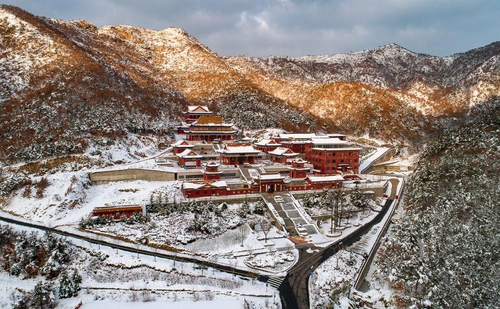 《幽静的广福寺》