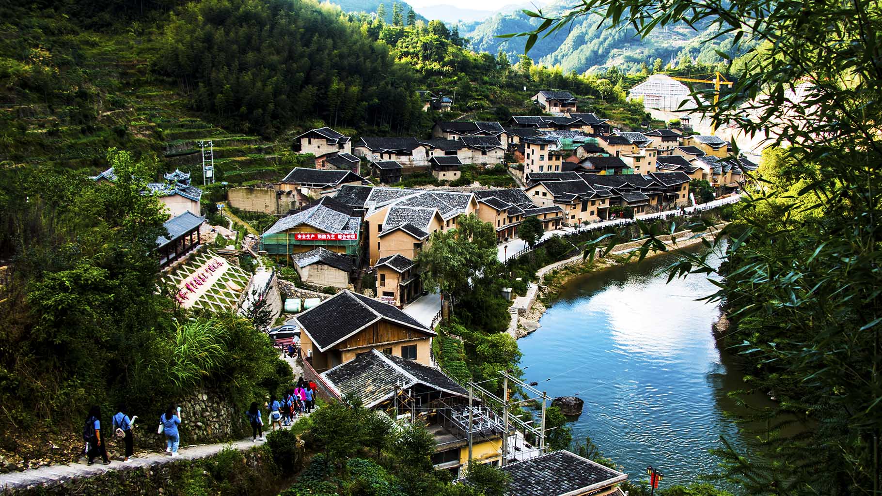 吴建军《生态乡村入画来》组照之一 2018年8月拍摄于宁德寿宁县下党村