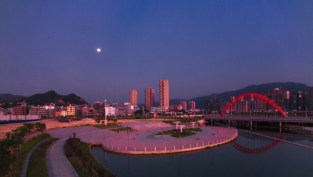 建设中的霞浦新城区