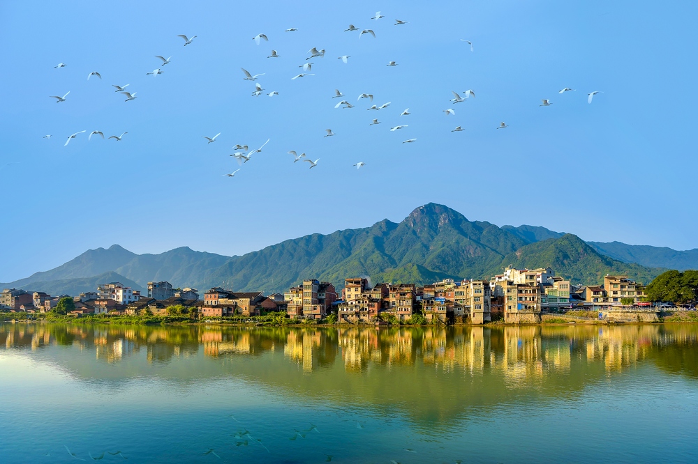 山清水秀霍童溪