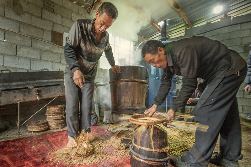 百年传承-----古法榨油(组照)