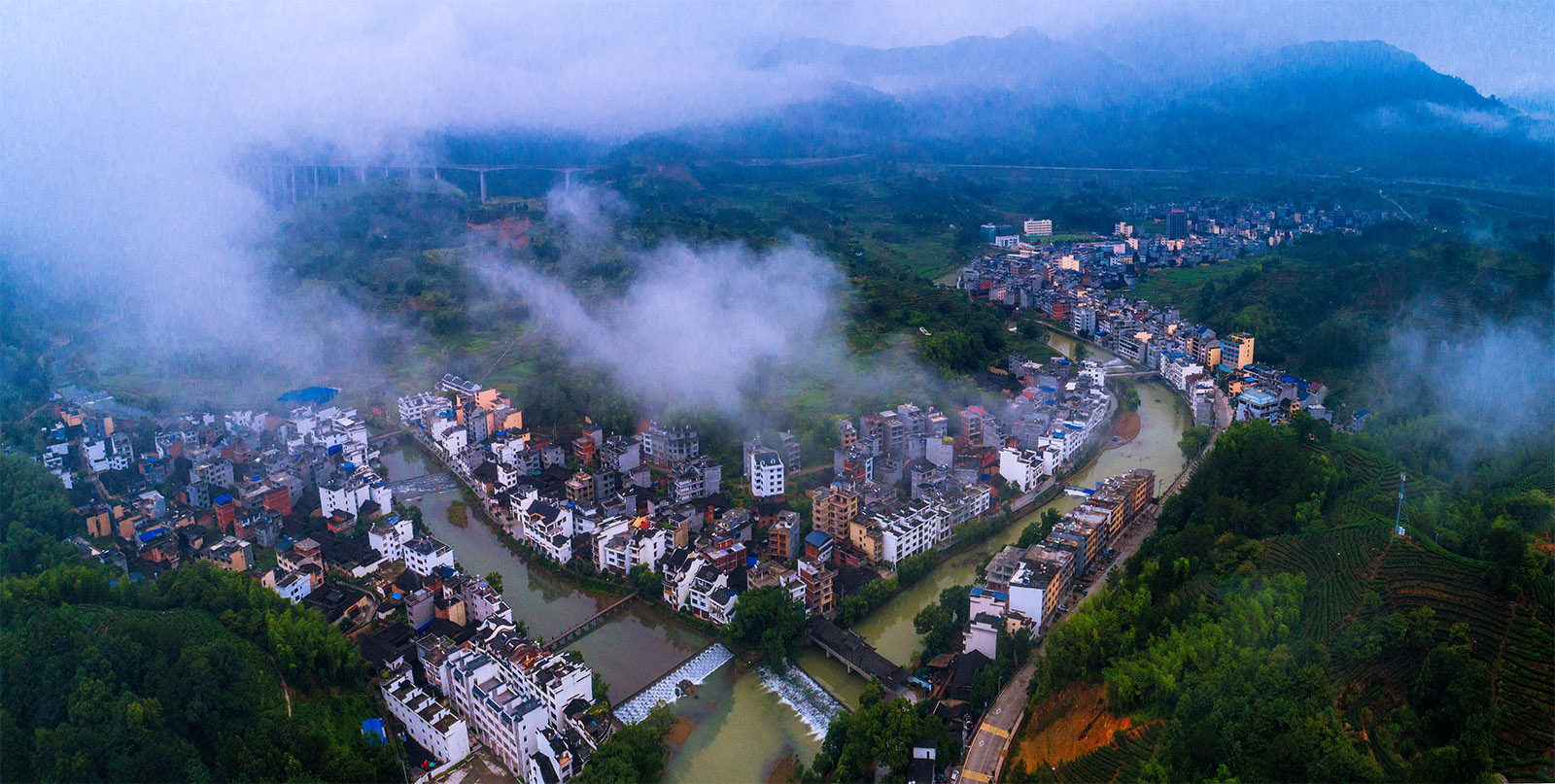 大美犀溪镇(组图)