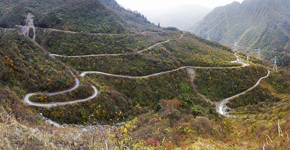 藏茶之路—国道318线二郎山公路
