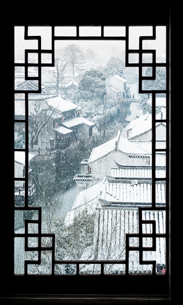 窗外