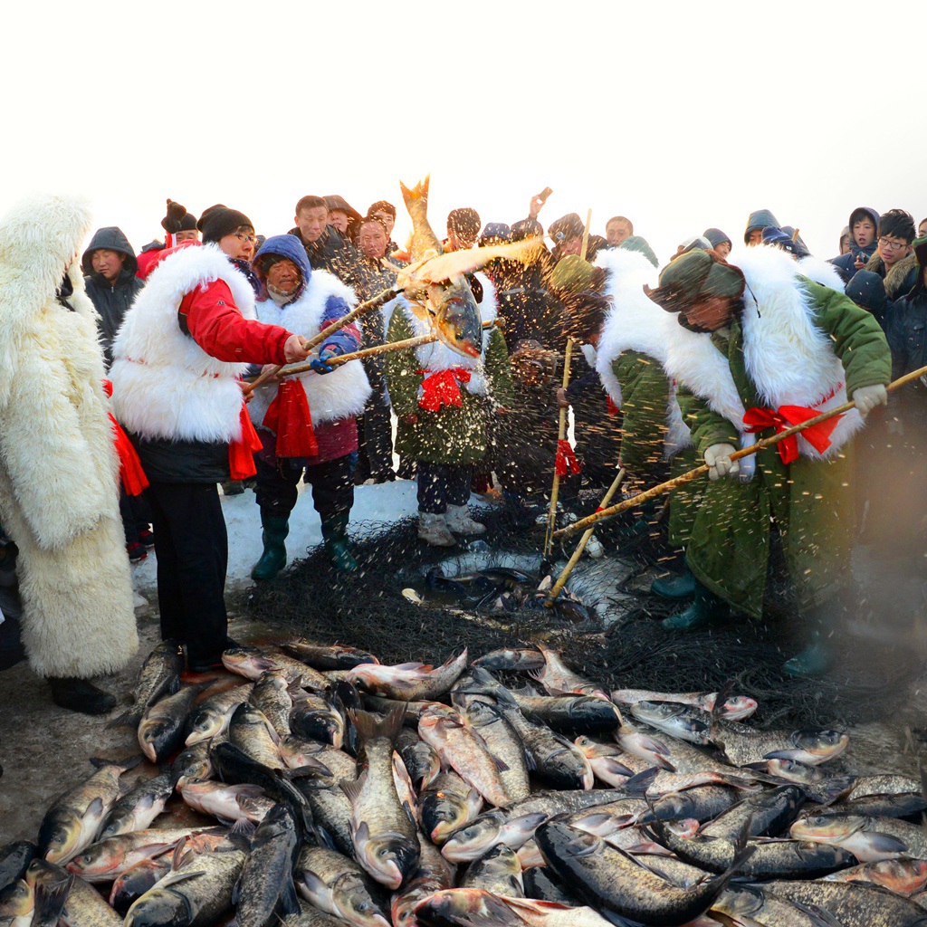 冬捕-《大众摄影》俱乐部团体会员——辽宁论坛俱乐部