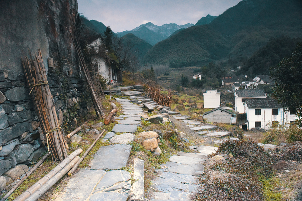 石台白石岭,石台白石村,石台县白石岭风景区_大山谷图库