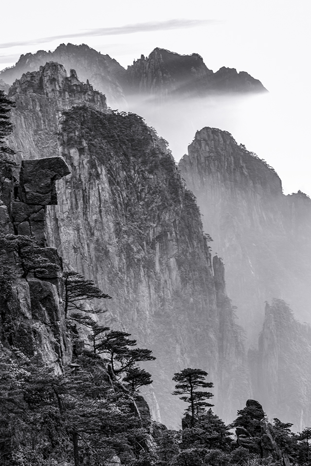水墨黄山-《大众摄影》俱乐部团体会员——台州新视觉俱乐部(1星)