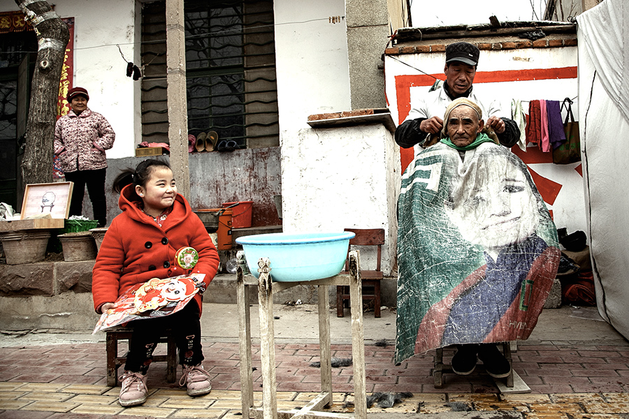 乡村剃头匠 组照10幅