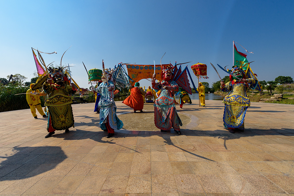 南京高淳民俗桠溪跳五猖