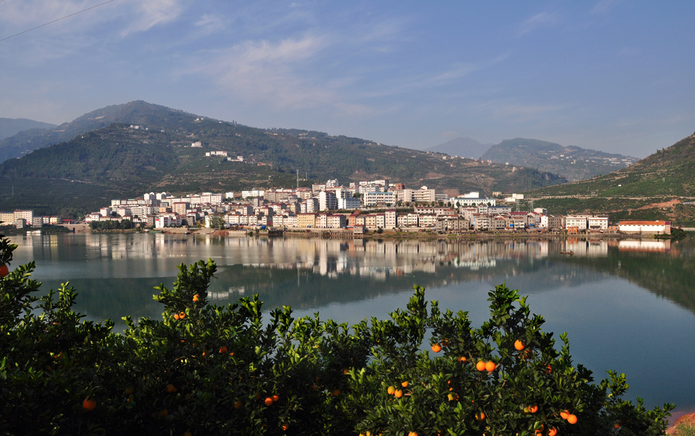 三峡库区集镇移民搬迁(组照)之 (8):水田坝新集镇