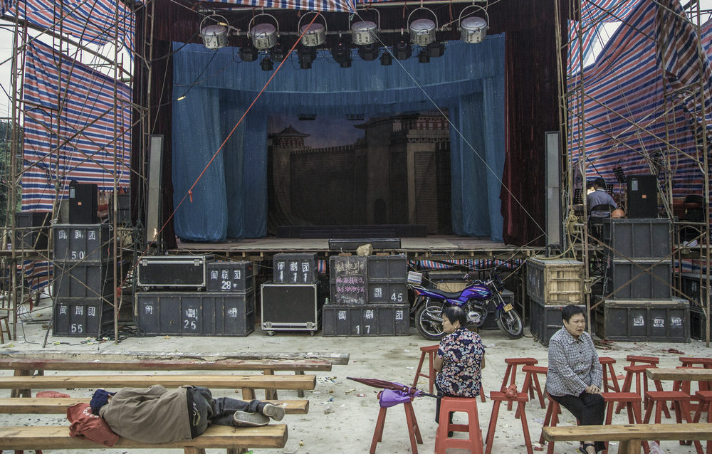 《戏班子》 组照1-20 于2013年9月17日摄于福建宁德