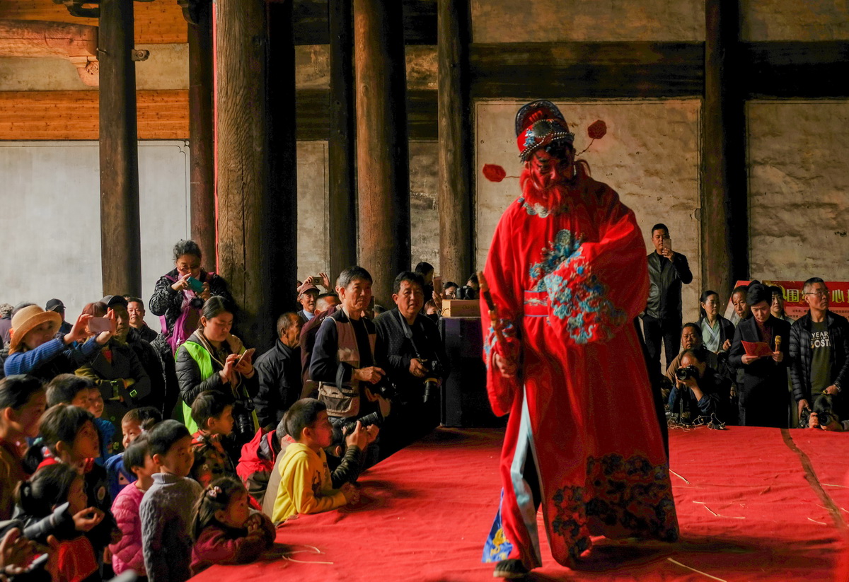 精准脱贫村民乐