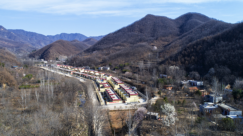 2019年3月14日拍摄于河南省南召县小店乡马庄扶贫新村,60多户贫困户