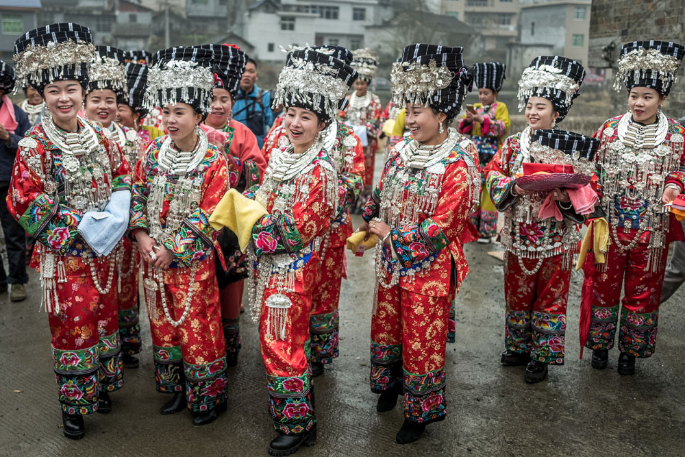 苗族婚礼 吴智瑜