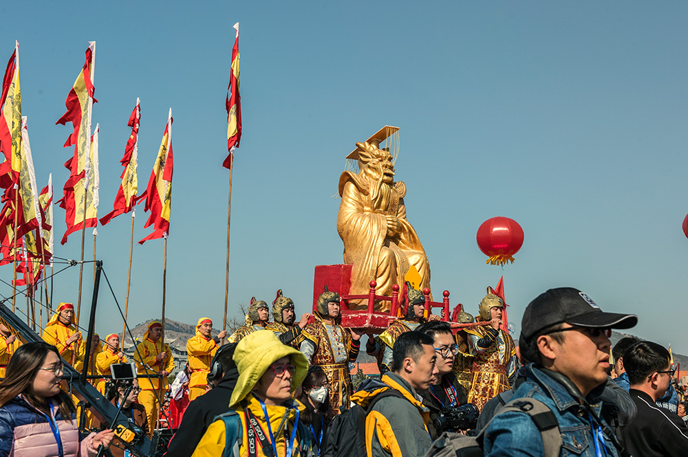青岛田横岛祭海
