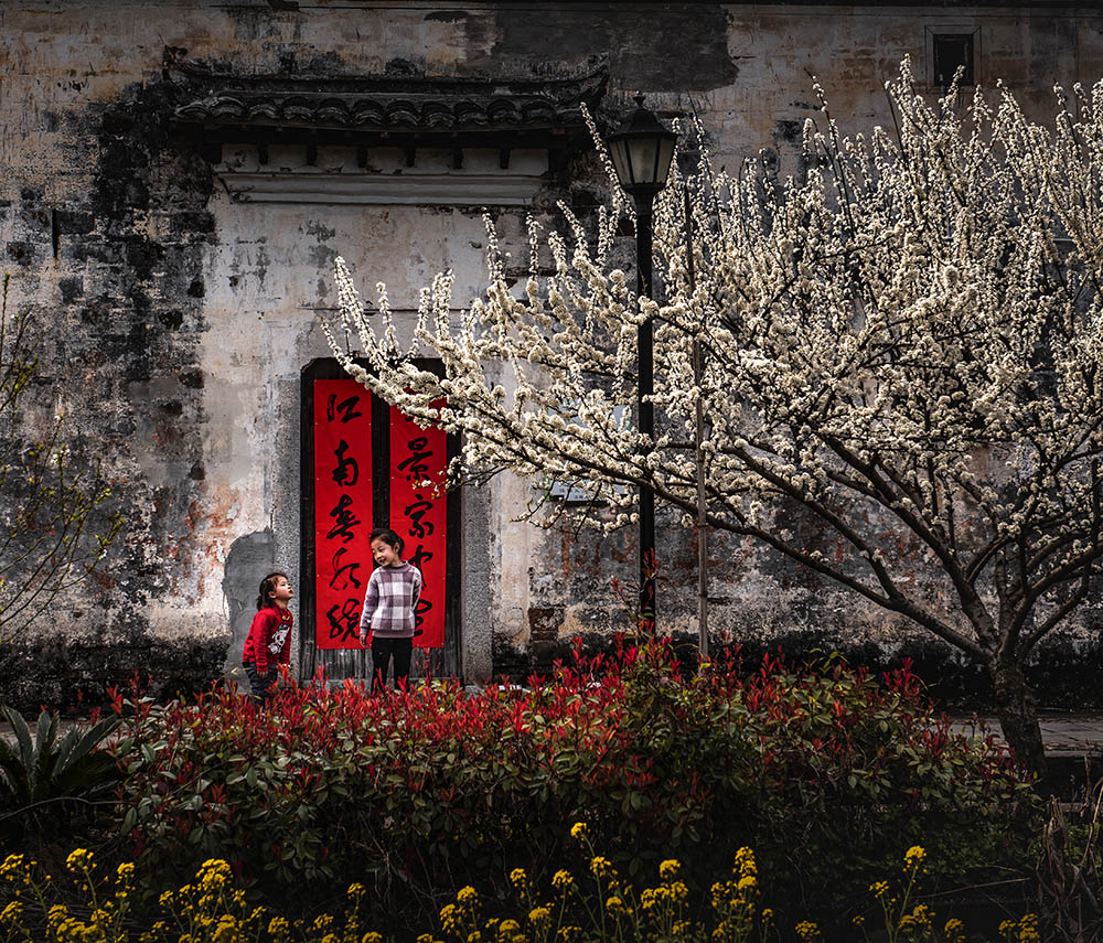 古宅春色-中国徽文化摄影作品征集活动投稿区-大众摄影网