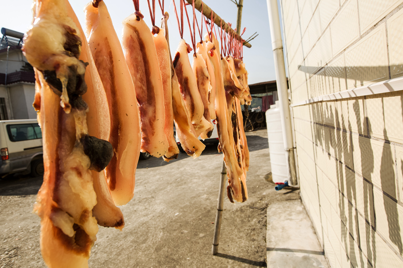 冬至晒肉