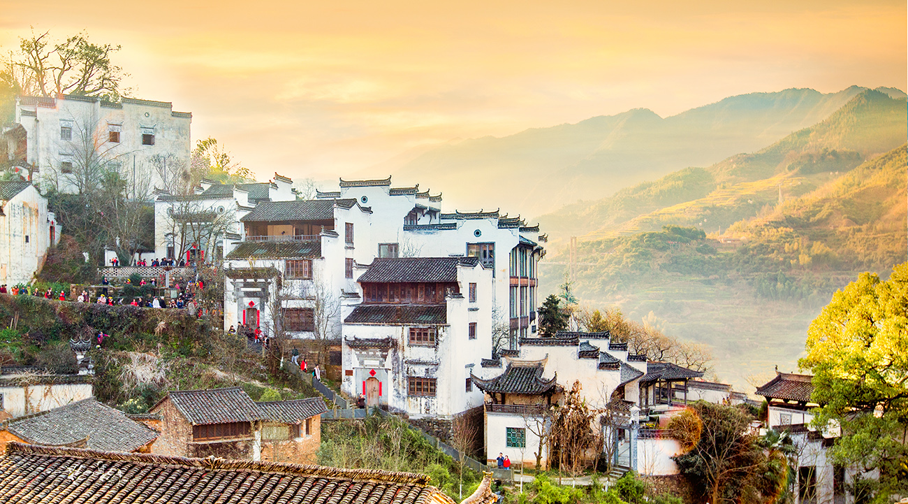 江西婺源徽派建筑风光