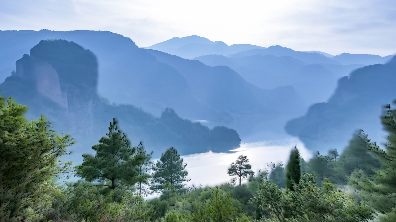 69 写意九仙湖(组照)   地点:铜拔山九仙湖风景区   器材:尼康d500