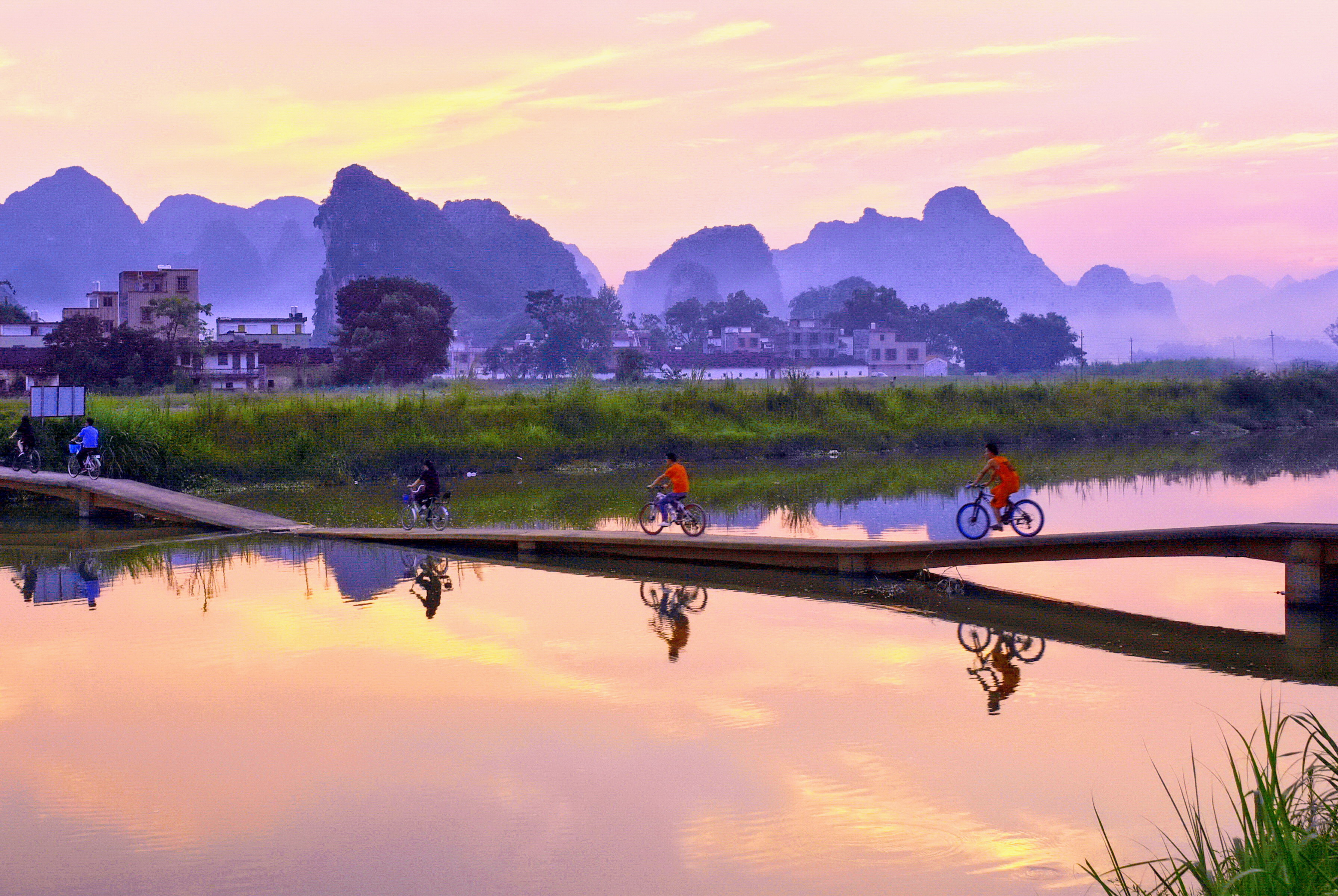 家乡的小桥-"我和我的祖国"摄影类征稿区-大众摄影网 -