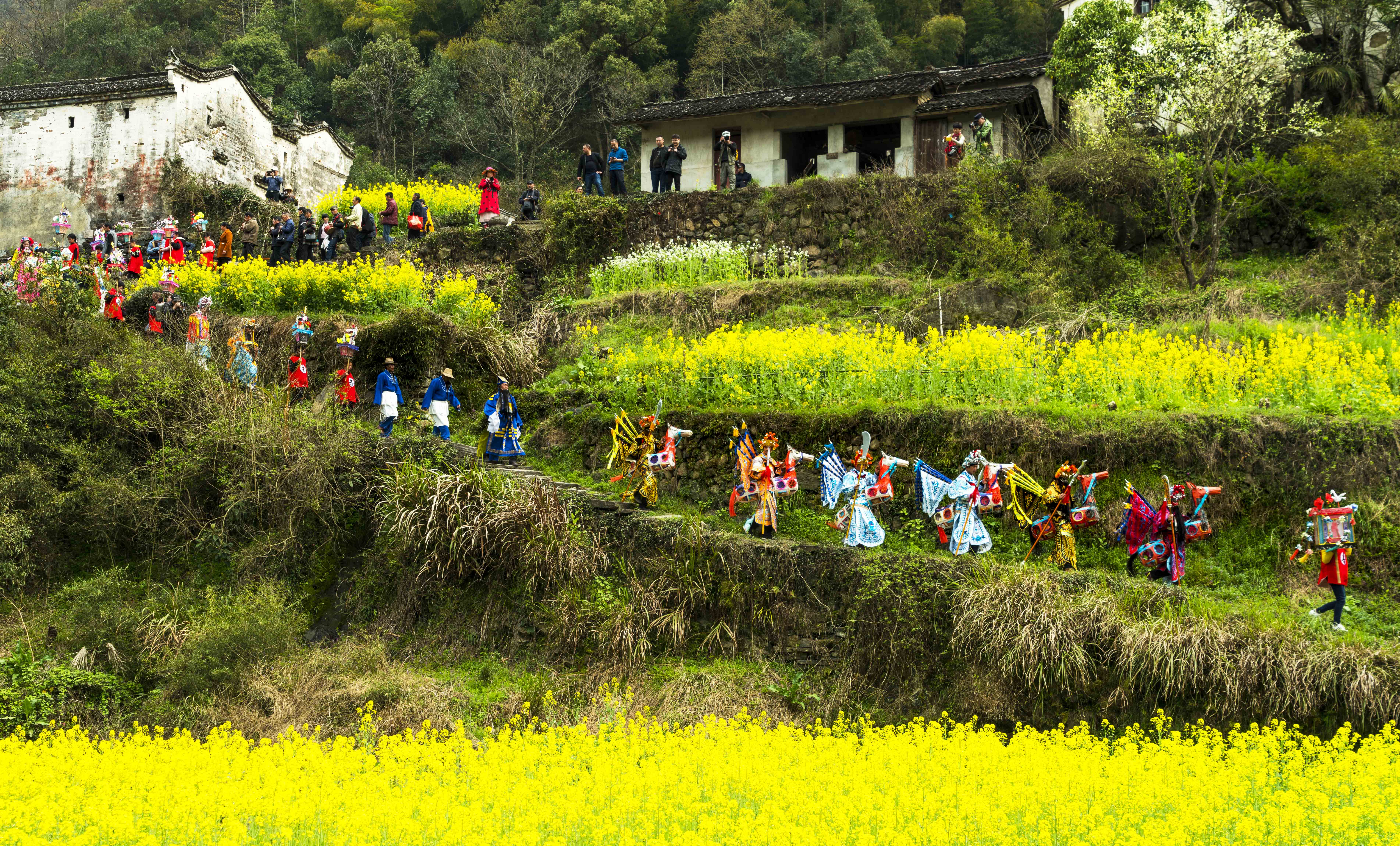 乡村马灯-中国徽文化摄影作品征集活动投稿区-大众摄影网
