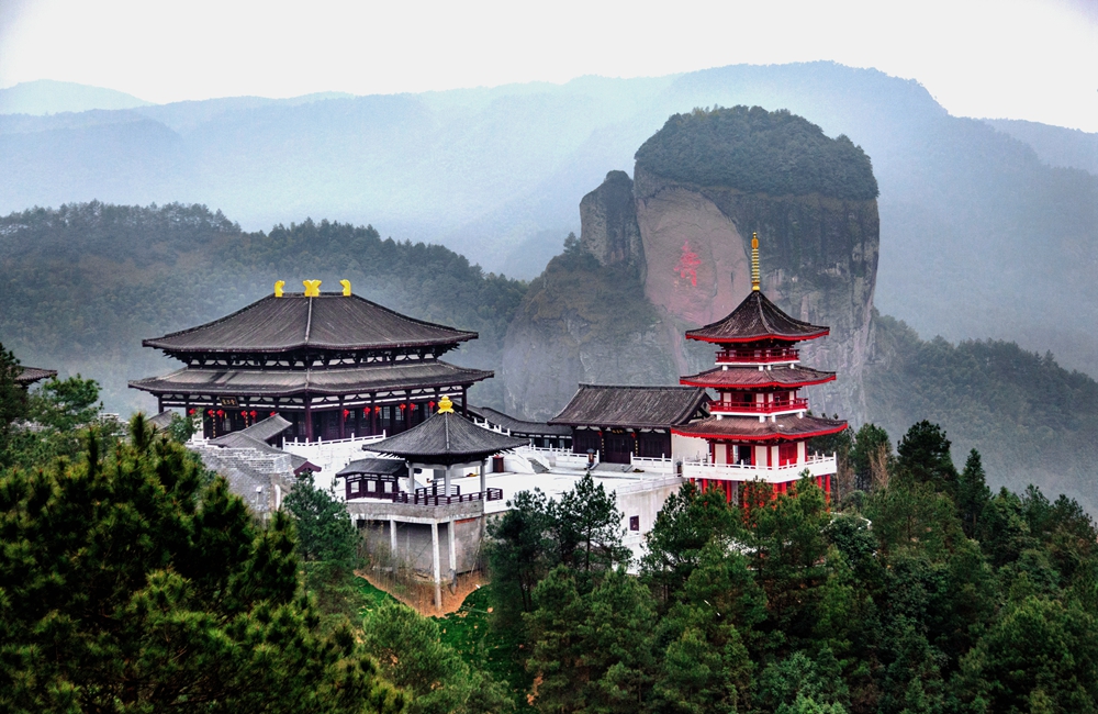 初识鹊桥谷 2019年3月7日 摄于铜钹山景区