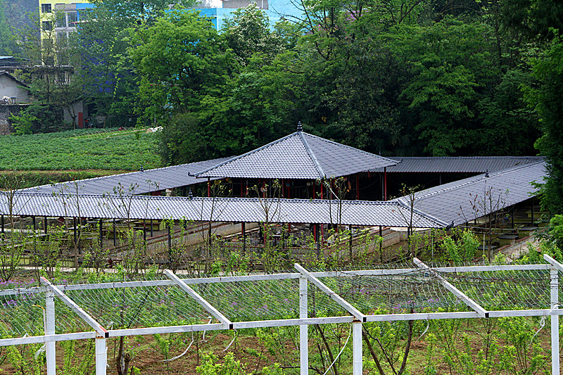 石坝建成民宿童话小镇(组照)