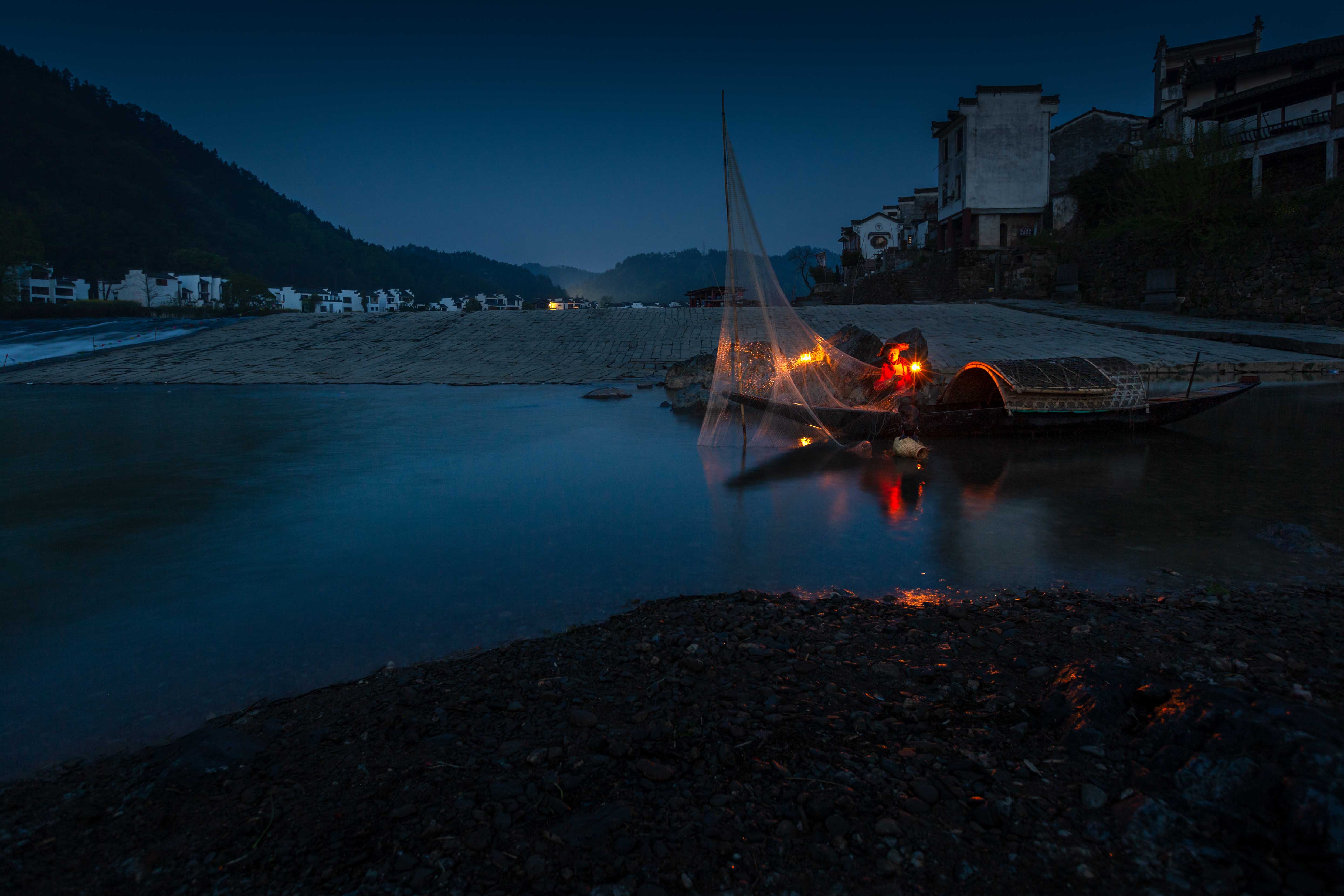 徽州渔火