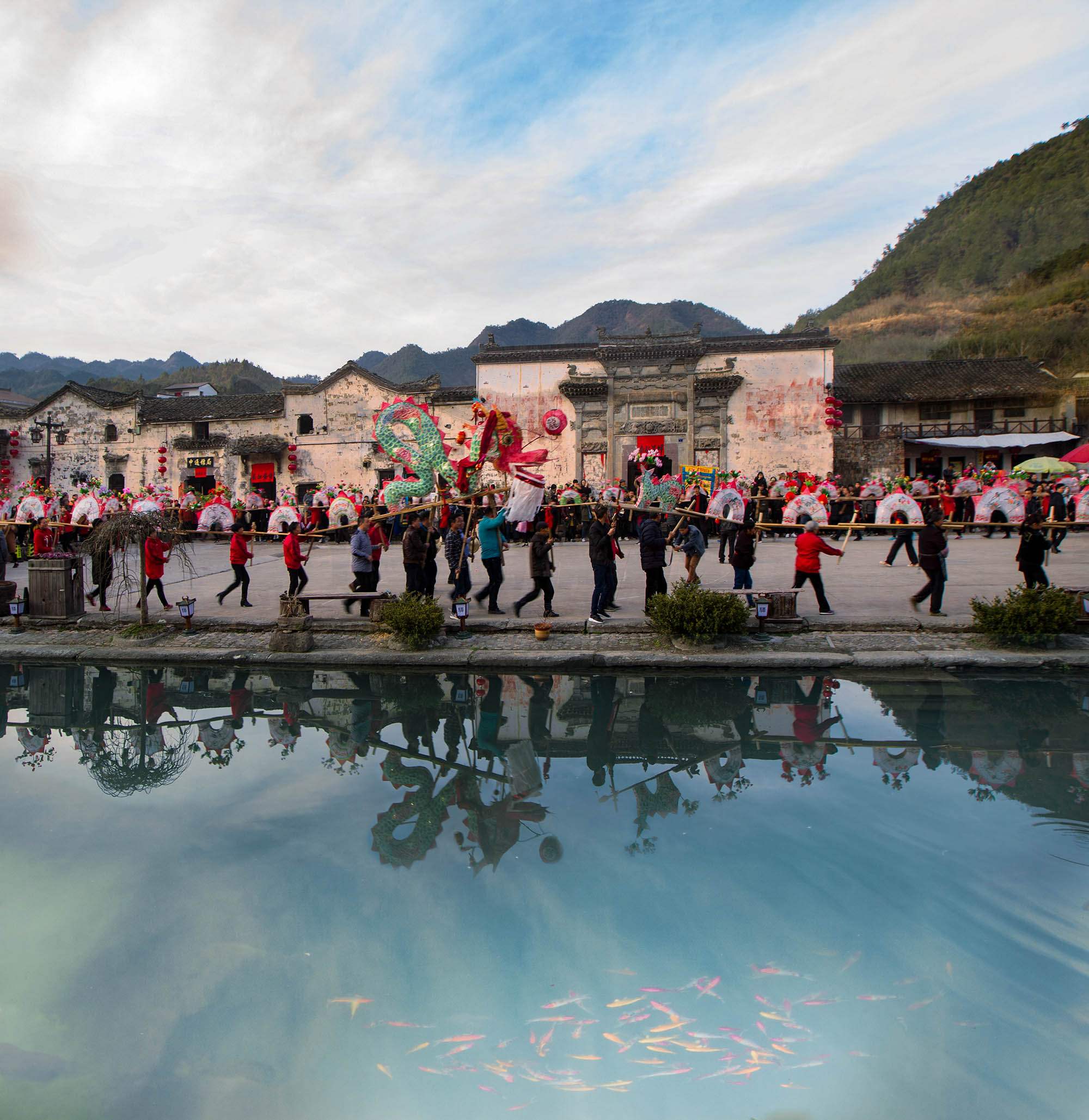 龙腾鱼欢-中国徽文化摄影作品征集活动投稿区-大众摄影网