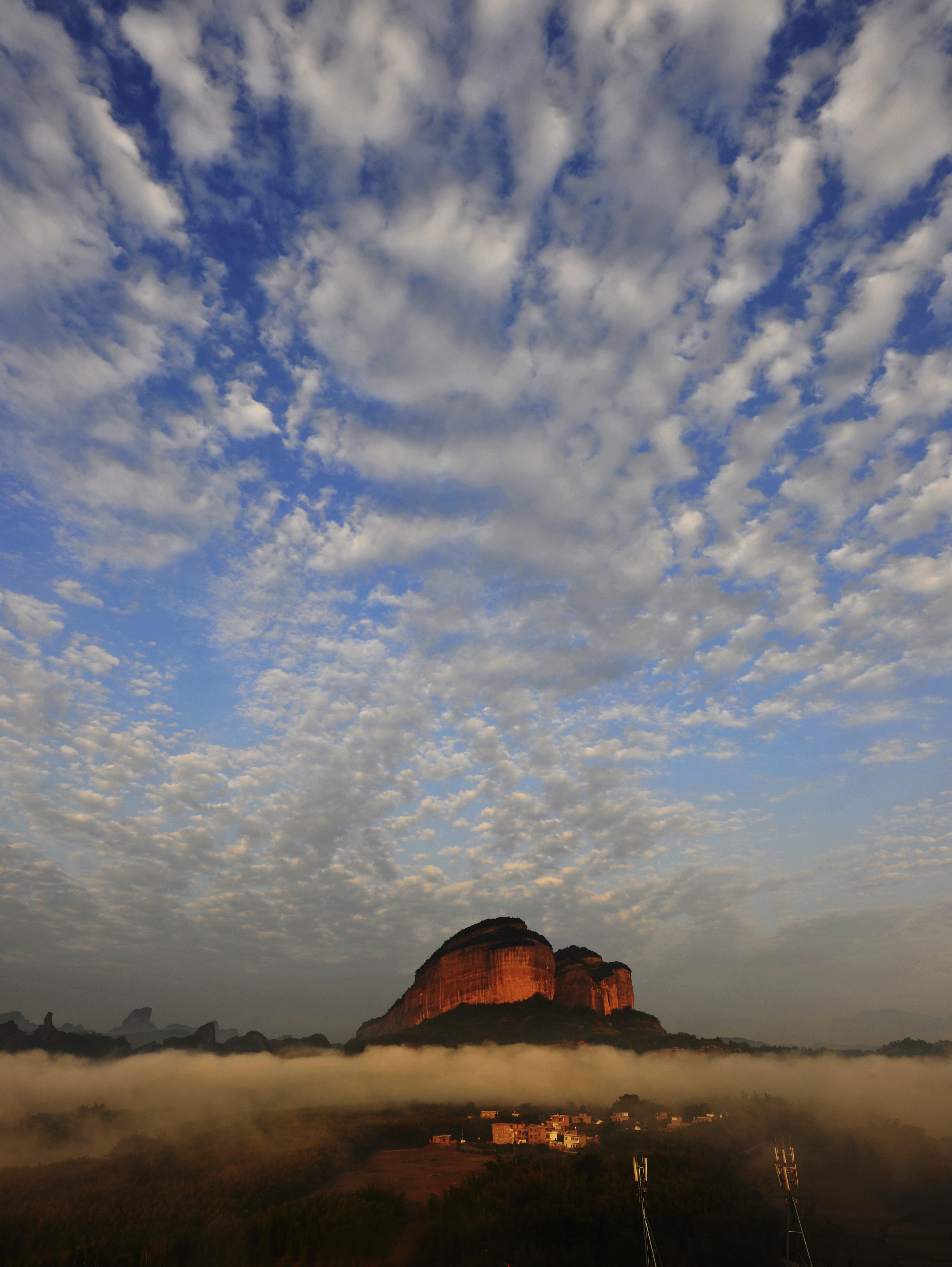姐妹峰晨韵-"丹霞山杯"第二届"善美韶关"全国摄影大展投稿区-大众摄影