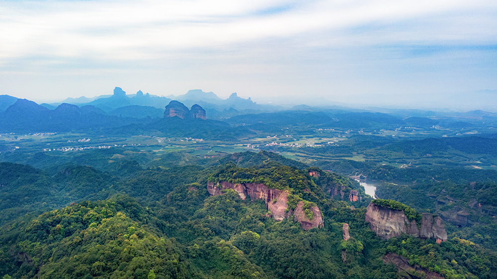 远眺姐妹峰-"丹霞山杯"第二届"善美韶关"全国摄影大展投稿区-大众摄影