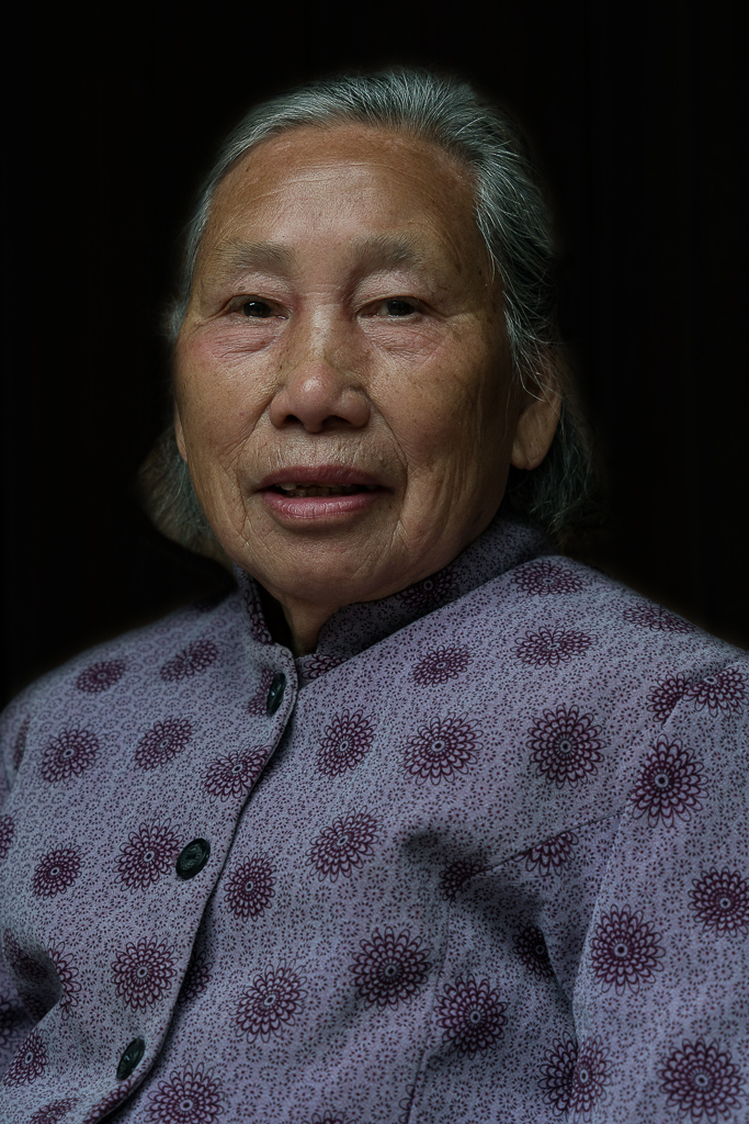 《竹江村长寿老人》(鲐背之年)组照