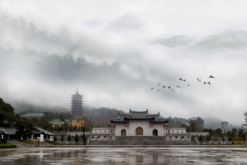 《云门寺》2015年12月24日摄于乳源云门寺