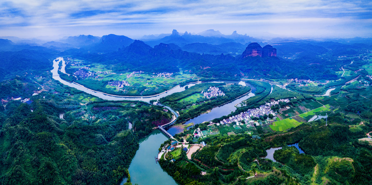 鸟瞰巴寨景区-"丹霞山杯"第二届"善美韶关"全国摄影大展投稿区-大众